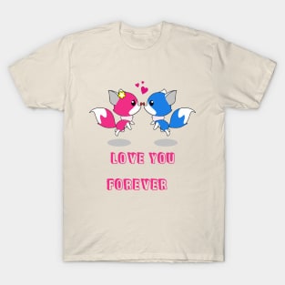 Love You Forever Valentine's  , Love Shirt. Love T-Shirt. Gift For wife . T-Shirt